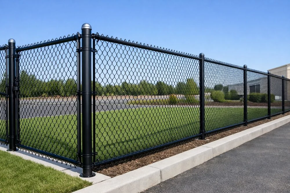 Chain link fence in Fremont